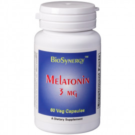 Melatonin 3 mg (60 vegetarian capsules)