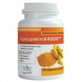 Good Health Naturally, Curcumin X4000, 180 capsules